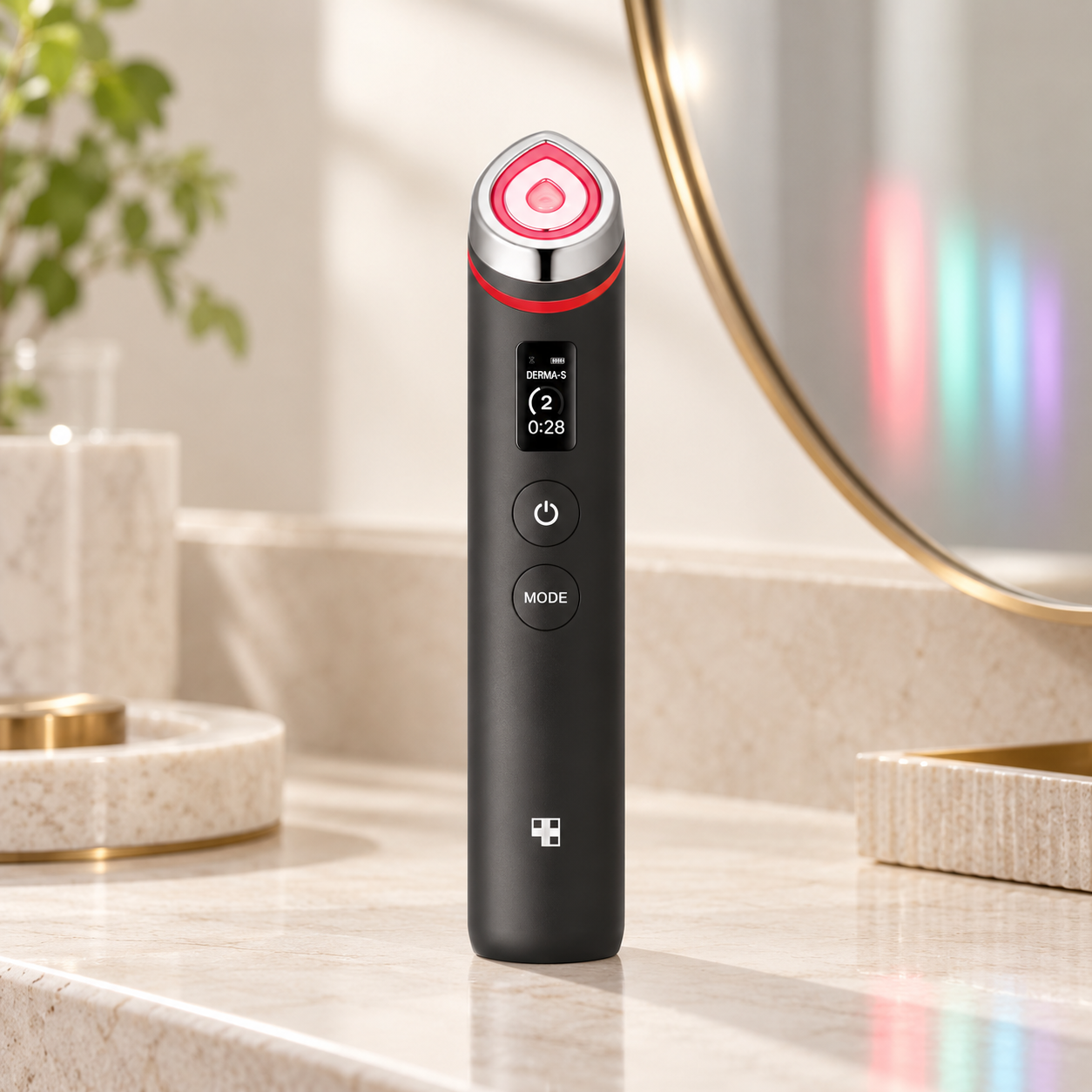 Black Medicube AGE-R Booster Pro skincare device