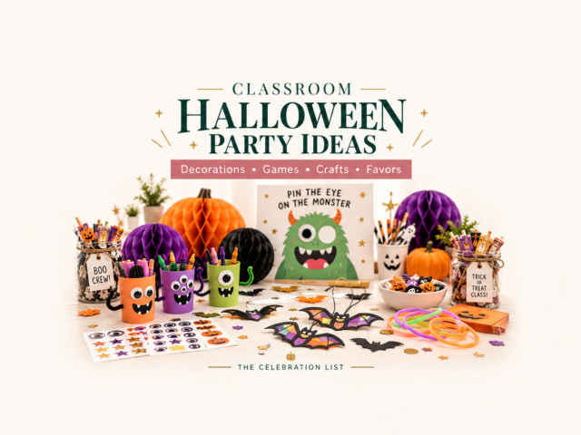 Classroom Halloween party ideas
