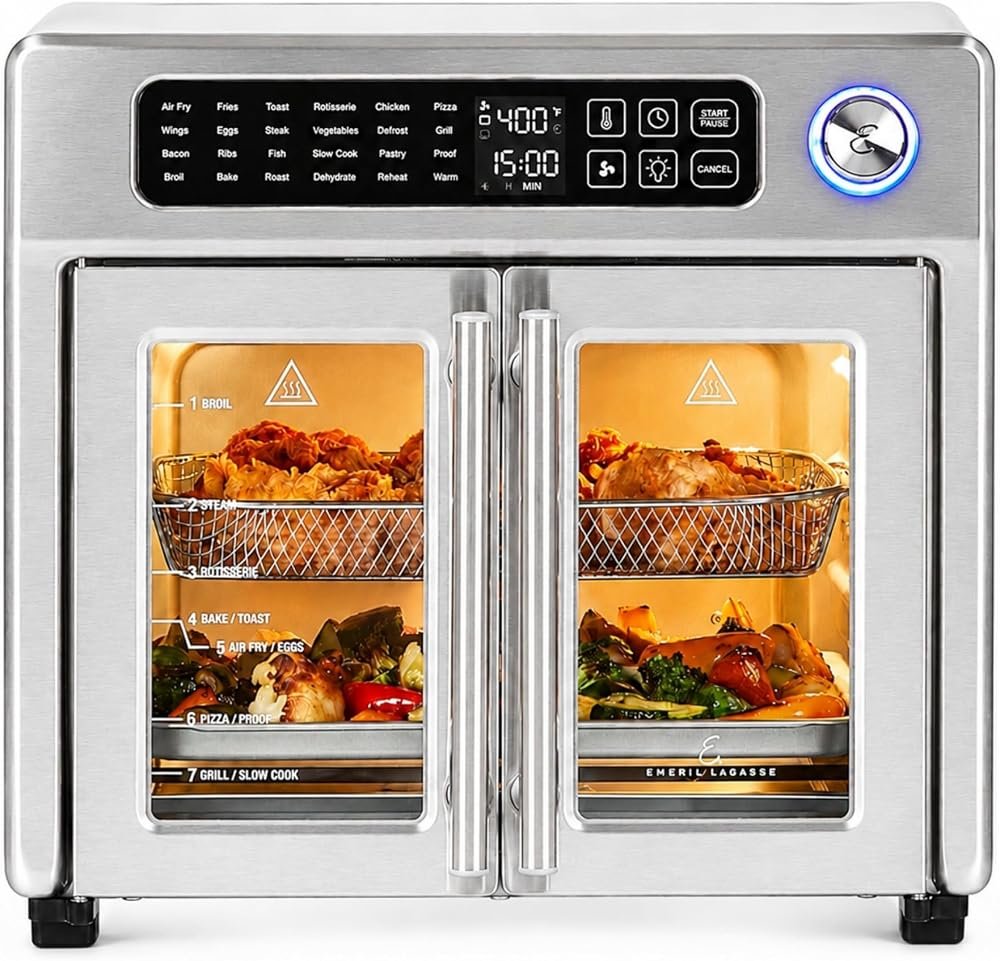 Emeril Lagasse French door air fryer oven