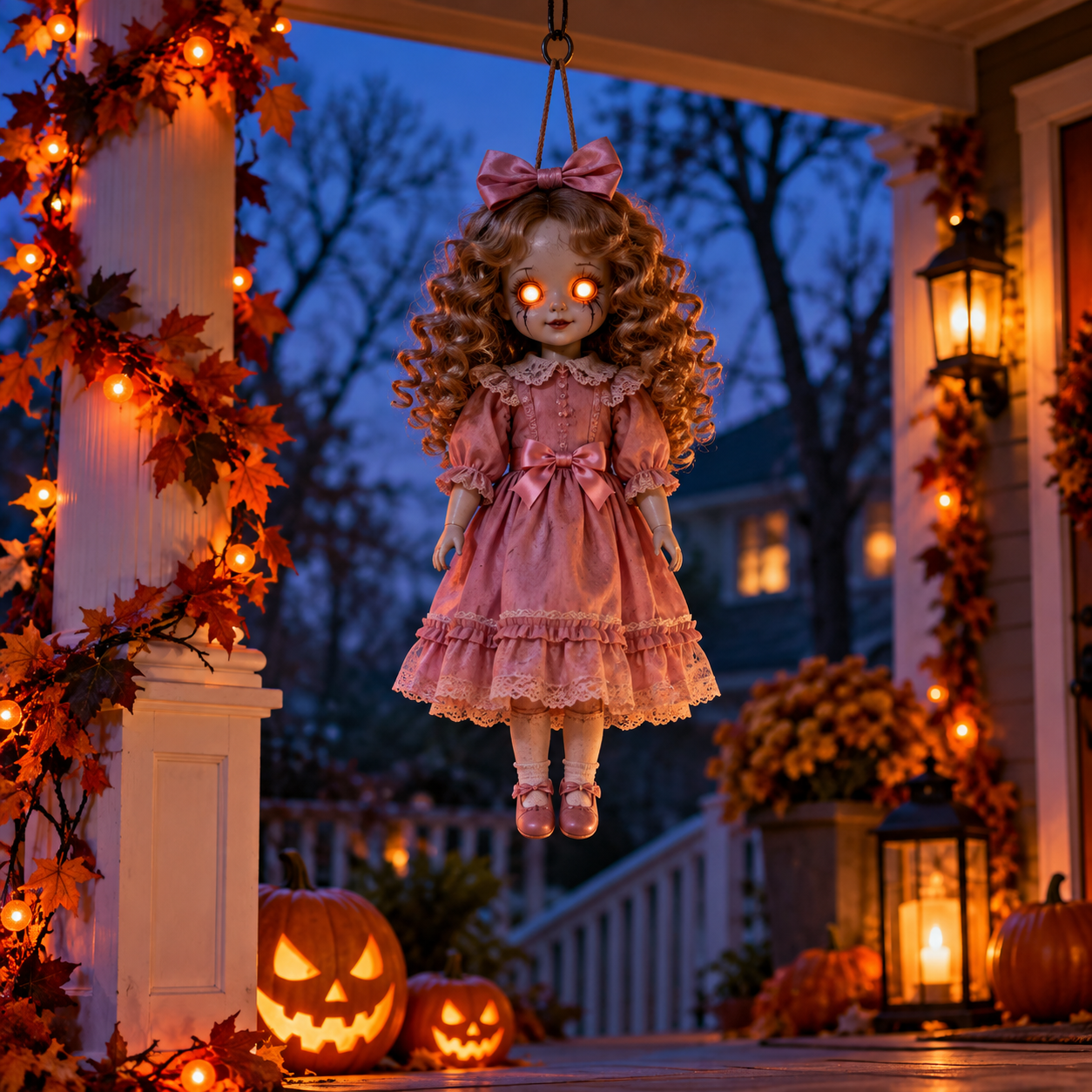 Illustration of An eerie animated doll
