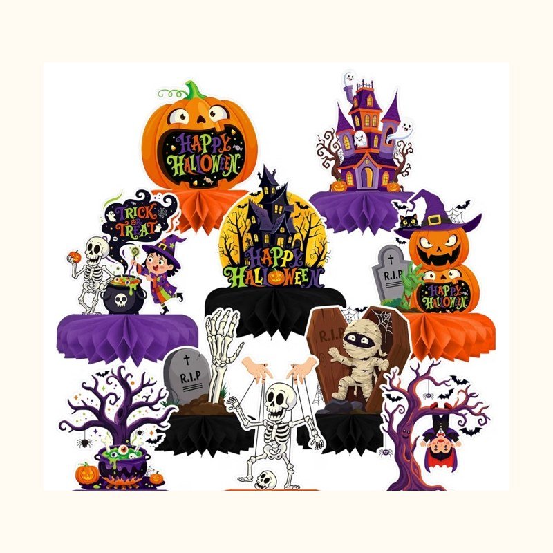 Gatherfun Halloween honeycomb centerpieces