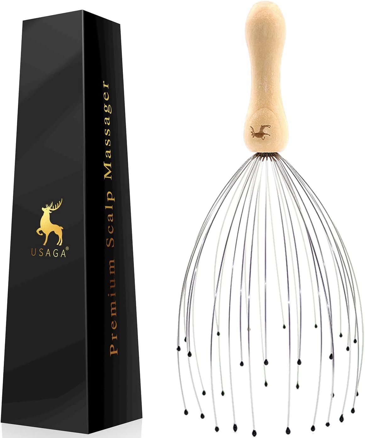 USAGA handheld scalp massager