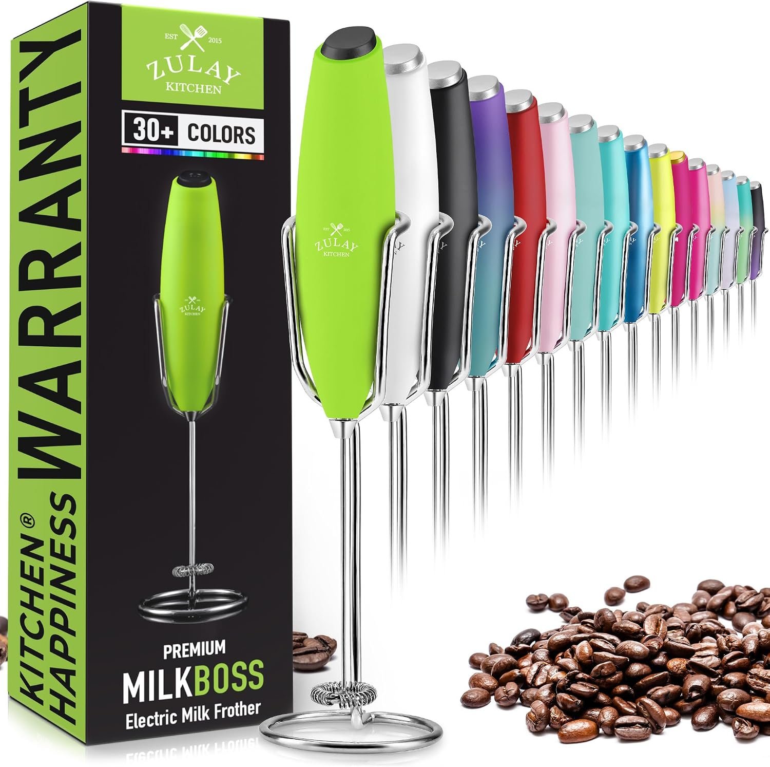 Zulay Kitchen handheld milk frother