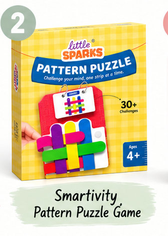 Smartivity Pattern Puzzle travel game for kids