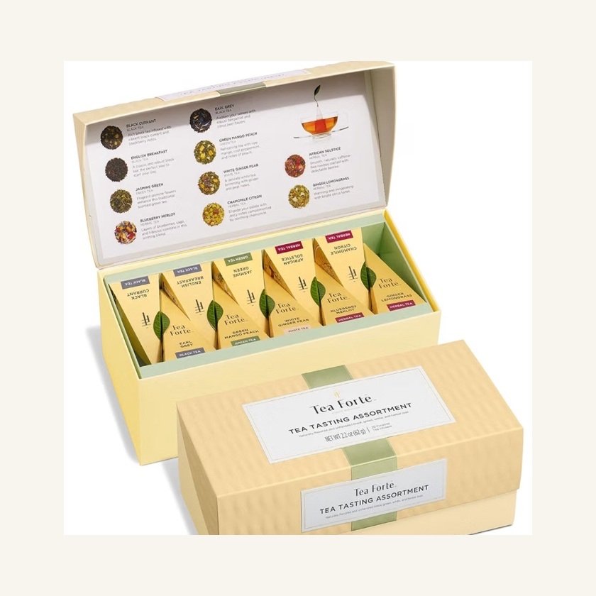 Tea Forte tea sampler gift set